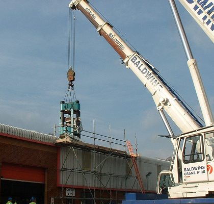 heavy machinery relocation Portsmouth