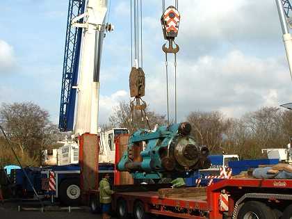 heavy machinery relocation Portsmouth