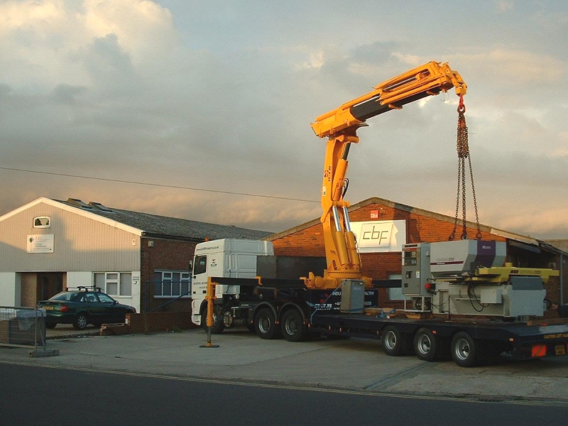 heavy machinery relocation Portsmouth