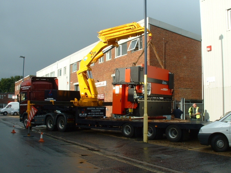 heavy machinery relocation Portsmouth