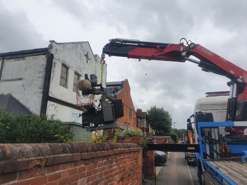 heavy machinery relocation Portsmouth