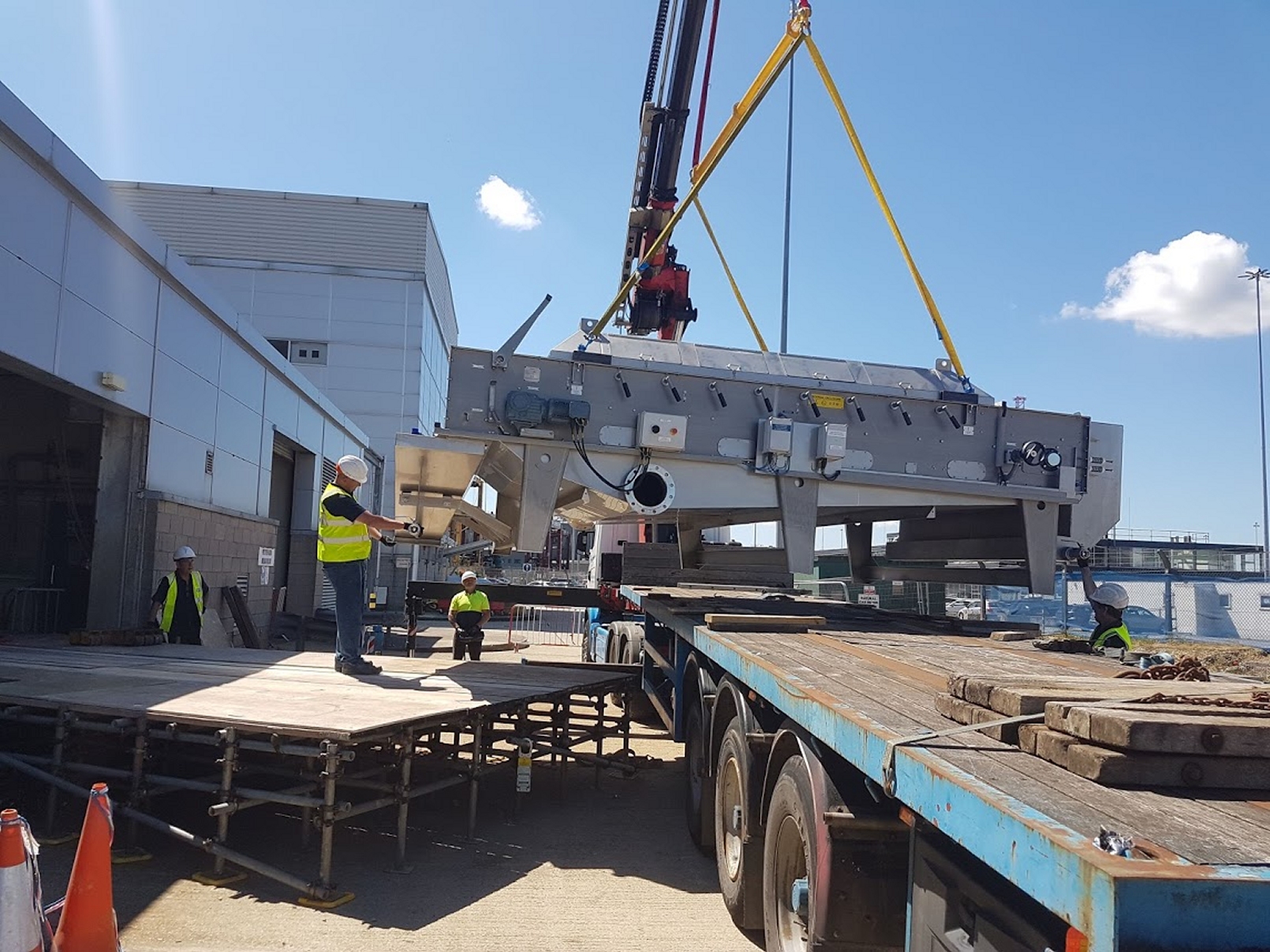 heavy machinery relocation Portsmouth