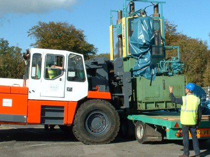 machine movers Portsmouth